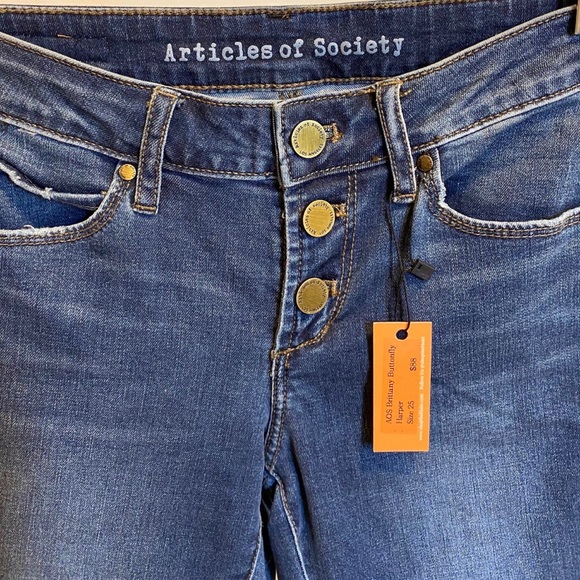 Articles of Society Britney Skinny Jeans in Harper, BRAND NEW W/ TAGS - Picture 4 of 6